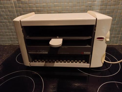 SEB - toaster en mini oven - wit, Electroménager, Grille-pain, Utilisé, Envoi