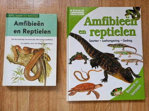 BOEKEN OVER AMFIBIEEN EN REPTIELEN, Livres, Animaux & Animaux domestiques, Neuf, Enlèvement ou Envoi