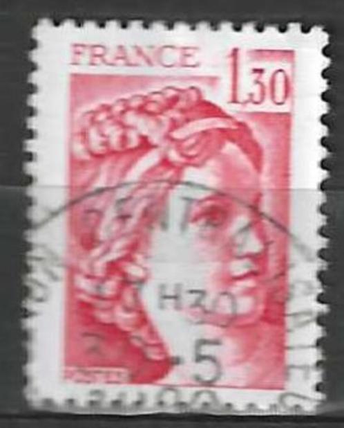 Frankrijk 1977/1978 - Yvert 2059 - Type Sabine - 1,30 F (ST), Postzegels en Munten, Postzegels | Europa | Frankrijk, Gestempeld