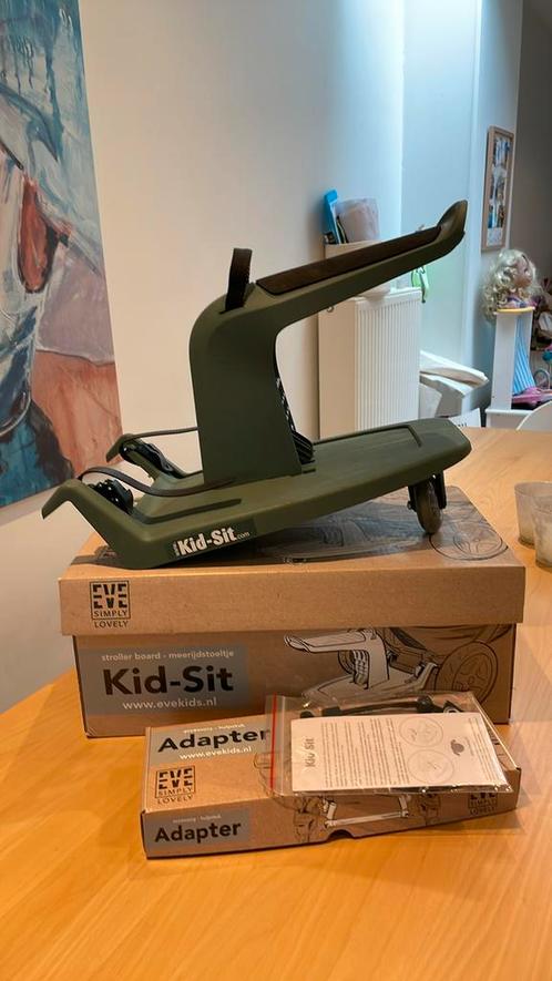 Meerijdstoeltje Kid-Sit universeel incl adapter / Evekids, Kinderen en Baby's, Kinderwagens en Combinaties, Zo goed als nieuw