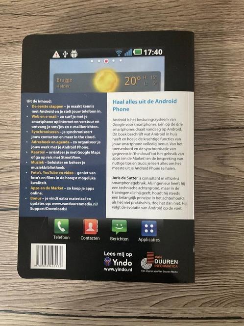 ONTDEKT ANDROID PHONE, Livres, Informatique & Ordinateur, Comme neuf, Système d'exploitation, Enlèvement ou Envoi