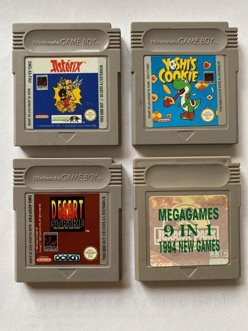 4 jeux Gameboy Nintendo, Consoles de jeu & Jeux vidéo, Jeux | Nintendo Game Boy, Utilisé, Aventure et Action, 1 joueur, À partir de 7 ans