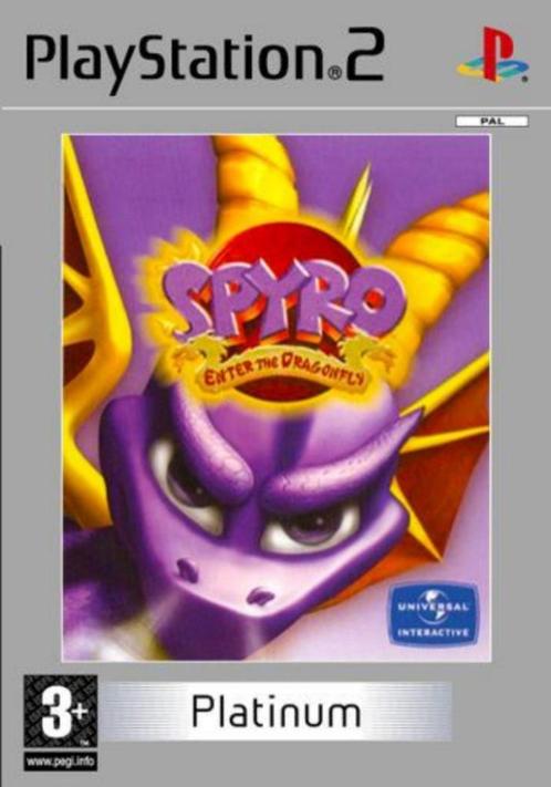 Spyro Enter the Dragonfly Platinum, Consoles de jeu & Jeux vidéo, Jeux | Sony PlayStation 2, Utilisé, Aventure et Action, 1 joueur