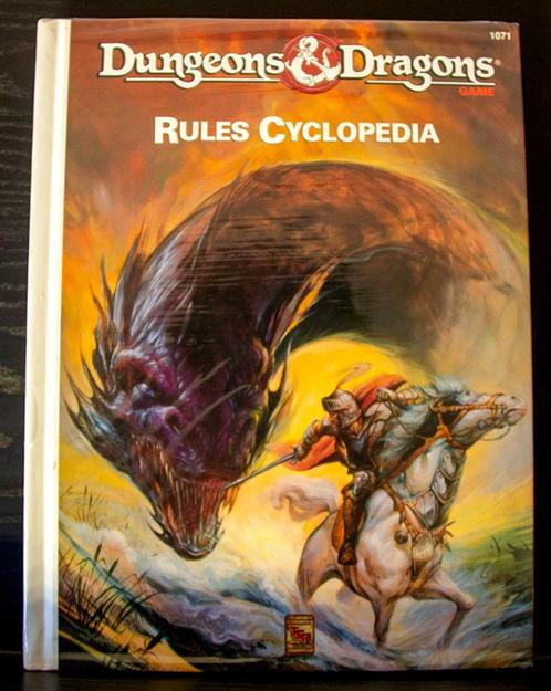 Dungeon & Dragons-Game Rules Encyclopedia TSR 1991, Hobby & Loisirs créatifs, Wargaming, Comme neuf, Autres types, Enlèvement ou Envoi