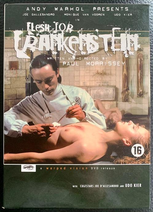 De la chair pour Frankenstein, CD & DVD, DVD | Horreur, Comme neuf, Gore, À partir de 16 ans, Enlèvement ou Envoi
