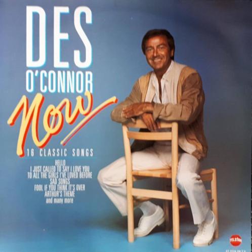 Des O'Connor — Maintenant - Lp = Mint, CD & DVD, Vinyles | Pop, Comme neuf, 1980 à 2000, 12 pouces, Enlèvement ou Envoi
