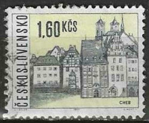 Tsjechoslowakije 1965 - Yvert 1444 - Stadszichten  (ST), Timbres & Monnaies, Timbres | Europe | Autre, Affranchi, Autres pays