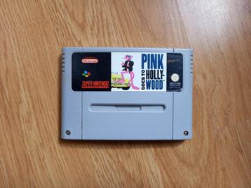 Pink Goes To Hollywood voor de Super Nintendo (SNES)
