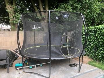 Trampoline (Exit Toys) met een diameter van 391cm