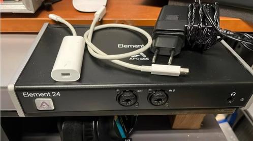 Apogee Element 2/4 met thunderbolt/USB 3 adapter, Computers en Software, Geluidskaarten, Zo goed als nieuw, Extern, Ophalen of Verzenden