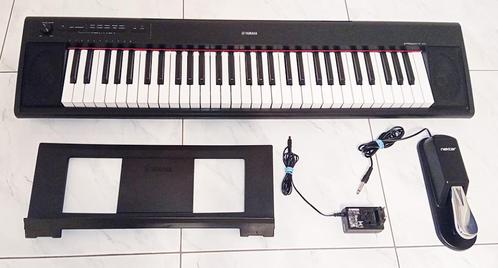 Yamaha keyboard Piaoggero NP12, Musique & Instruments, Claviers, Comme neuf, 61 touches, Yamaha, Sensitif, Avec pied, Connexion MIDI