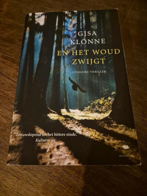 G. Klonne - En het woud zwijgt, Livres, Thrillers, Comme neuf, Enlèvement ou Envoi