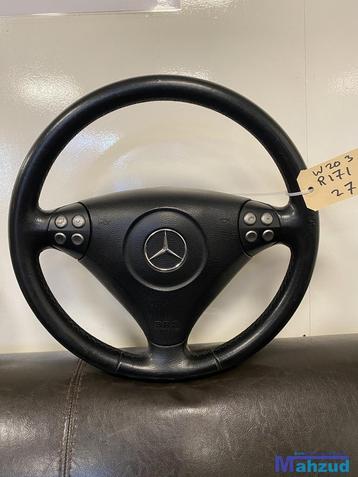 MERCEDES W203 C KLASSE R171 SLK Stuurwiel stuur leer airbag