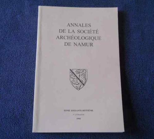 Annales Société Archéologique Namur T 68 (1) 1994 - Walcourt, Livres, Histoire nationale, Enlèvement ou Envoi