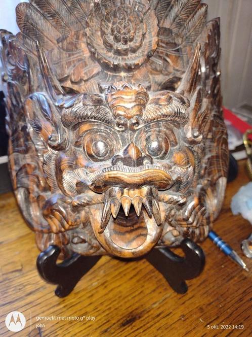 COROMANDEL Bali masker, Antiquités & Art, Antiquités | Accessoires de maison, Enlèvement ou Envoi