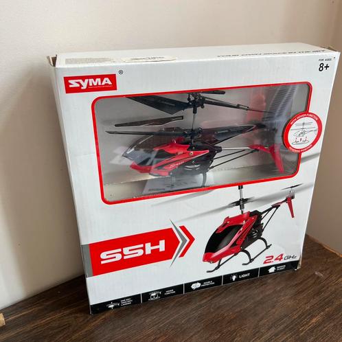 Bestuurbare Helikopter S5H SYMA - Rood - Uitstekend staat, Hobby en Vrije tijd, Modelbouw | Radiografisch | Helikopters en Quadcopters