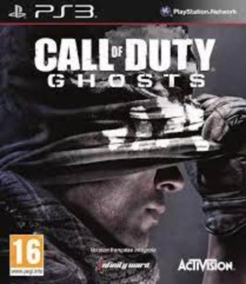 Jeu PS3 Call of Duty : Ghosts., Consoles de jeu & Jeux vidéo, Jeux | Sony PlayStation 3, Comme neuf, Shooter, 2 joueurs, À partir de 18 ans