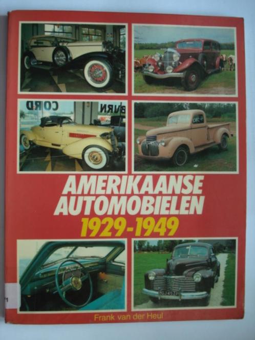 Amerikaanse Automobielen 1929-1949 Frank van der Heul Elmar, Livres, Autos | Livres, Utilisé, Chevrolet, Envoi