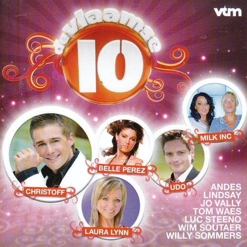 De Vlaamse 10 van 2010: Bart Kaell, Christoff, Jo Vally...., CD & DVD, CD | Compilations, En néerlandais, Envoi