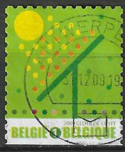 Belgie 2009 - Yvert 3900 /OBP 3914 - Zonne-energie (ST), Postzegels en Munten, Postzegels | Europa | België, Gestempeld, Gestempeld
