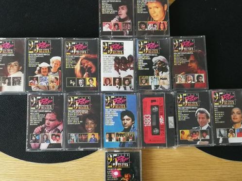 15 originele cassettebandjes 25 jaar Pop muziek, CD & DVD, Cassettes audio, Utilisé, Originale, 2 à 25 cassettes audio, Enlèvement ou Envoi