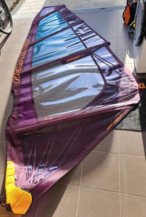 2022 NeilPreyde Combat HD 4.2 deep purple:aqua - NIEUW, Sports nautiques & Bateaux, Planche à voile, Neuf, Voile, Moins de 5 m²