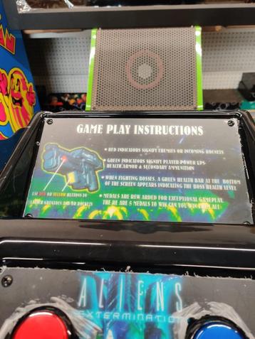 Aliens Extermination - jeu vidéo d'arcade COIN-OP de Gl
