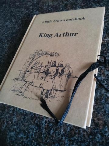 King Arthur.  Geïllustreerd notitieboekje. 