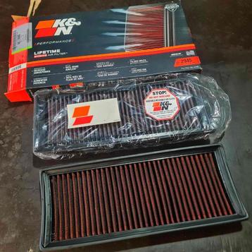 2 K&N 33-2945 Audi LUCHTFILTERS