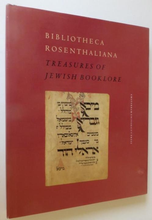 Bibliotheca Rosenthaliana, Livres, Art & Culture | Arts plastiques, Neuf, Design graphique, Enlèvement ou Envoi