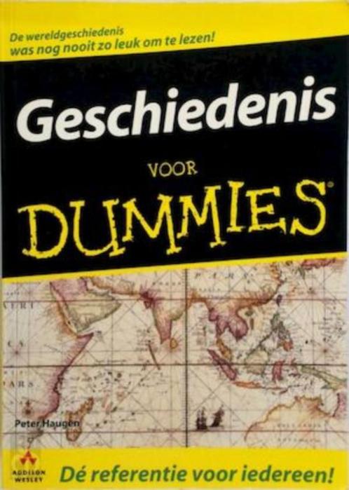 boek: geschiedenis voor Dummies - Pete Haugen, Boeken, Geschiedenis | Wereld, Zo goed als nieuw, Verzenden