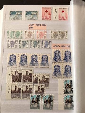 Belgische postzegels 1970 tot en met 1979 Postfris