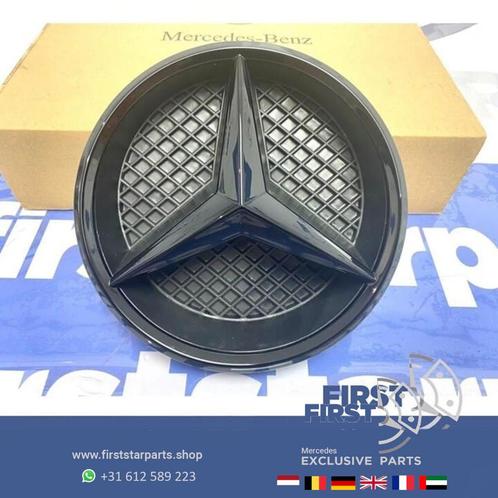 Mercedes STER LOGO ZWART EMBLEEM W176 W246 W117 W205 W212 W2, Autos : Pièces & Accessoires, Carrosserie & Tôlerie, Mercedes-Benz