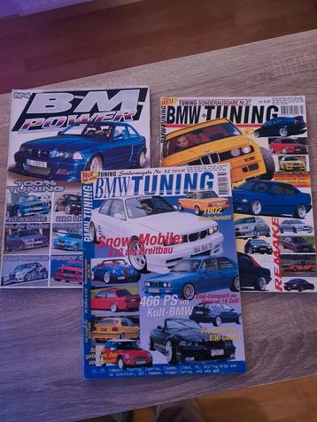 3x bmw e30 tuning tijdschriften 