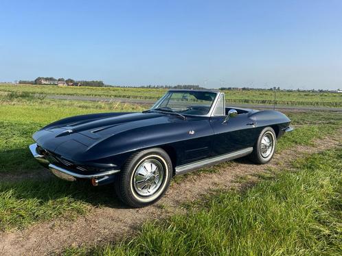 Chevrolet Corvette C2 1964, Autos, Chevrolet, Entreprise, Achat, Corvette, Bluetooth, Radio, Essence, Cabriolet, 2 portes, Boîte manuelle