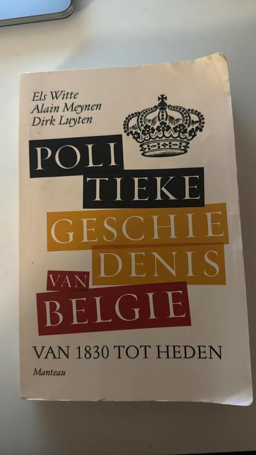 Dirk Luyten - Politieke geschiedenis van België, Livres, Livres d'étude & Cours, Comme neuf, Enlèvement