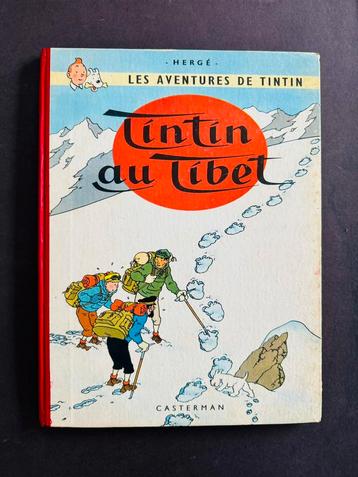 Ancienne bd Tintin au Tibet EO française Danel
