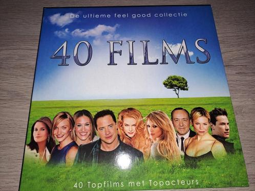 40 Films per Box, CD & DVD, DVD | Autres DVD, Comme neuf, Coffret, Tous les âges, Enlèvement ou Envoi