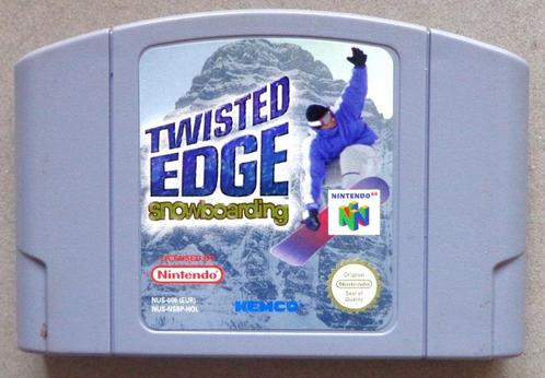 Twisted Edge Snowboarding voor de Nintendo 64, Consoles de jeu & Jeux vidéo, Jeux | Nintendo 64, Utilisé, Enlèvement ou Envoi