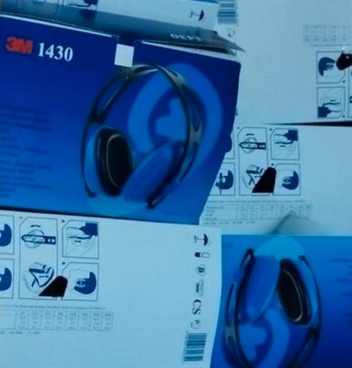10 x Casques anti-bruit 3M/Réf 1430/Nouveaux, Bricolage & Construction, Protecteurs auditifs, Neuf, Enlèvement