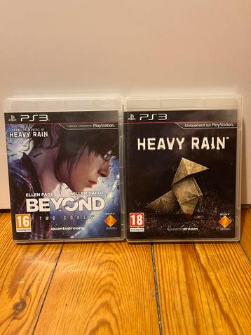 Beyond Two Souls + Heavy Rain pour PS3
