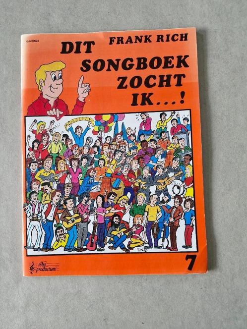 Dit songboek zocht ik ...! 7 - Frank Rich - Reba productions, Musique & Instruments, Partitions, Guitare, Chant, Enlèvement ou Envoi