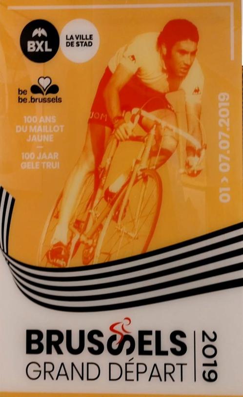 Eddy Merckx / Tour de France Brussels Grand Départ 2019, Collections, Articles de Sport & Football, Maillot, Enlèvement ou Envoi