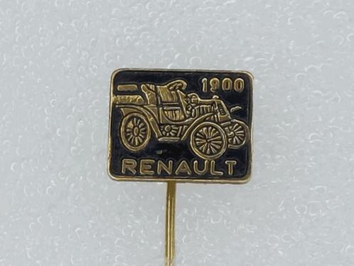 SP1757 Speldje 1900 Renault zwart, Collections, Broches, Pins & Badges, Utilisé, Enlèvement ou Envoi