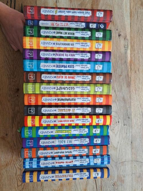 16x Jeff Kinney - Het leven van een Loser, Livres, Livres pour enfants | Jeunesse | 10 à 12 ans, Comme neuf, Enlèvement ou Envoi
