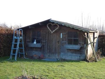 Tuinhuis in noorse den