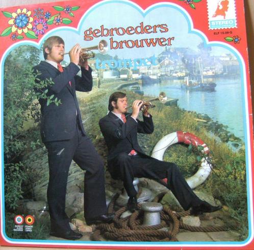 LP Gebroeders Brouwer - trompet, Cd's en Dvd's, Vinyl | Pop, Zo goed als nieuw, 1960 tot 1980, 12 inch, Ophalen of Verzenden