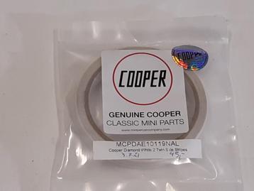bandes latérales Cooper - blanches - CLASSIC MINI COOPER