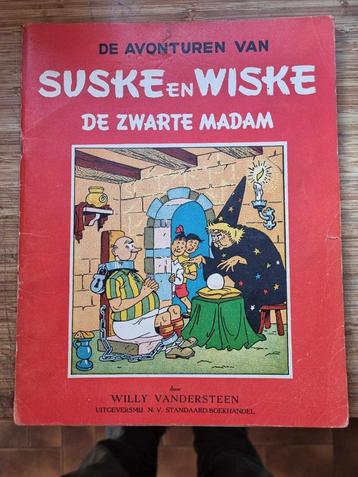 suske en wiske de zwarte madam prachtige eerste druk