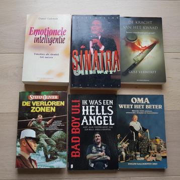 Six livres de lecture en parfait état, tous pour 5 euros Due